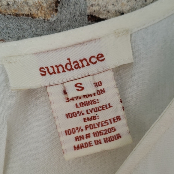 Sundance Liana Embroidered Colorblock Dress - Picture 5 of 6